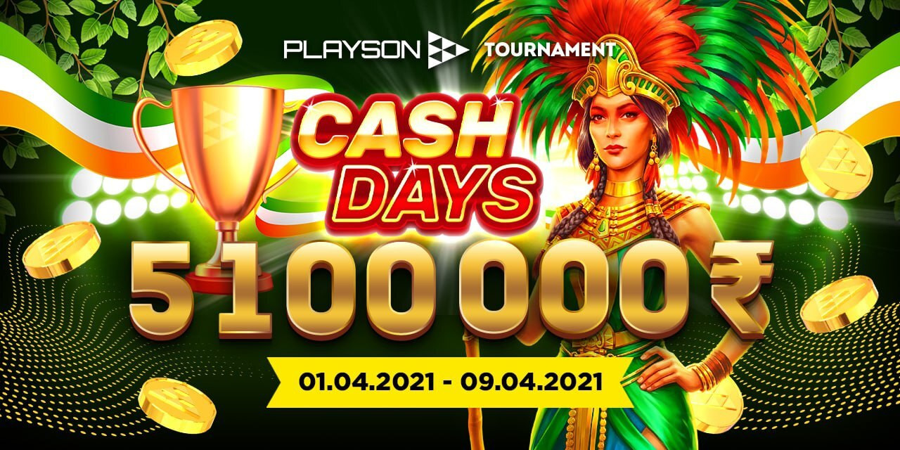  Playson Tournament «April Cash Days»