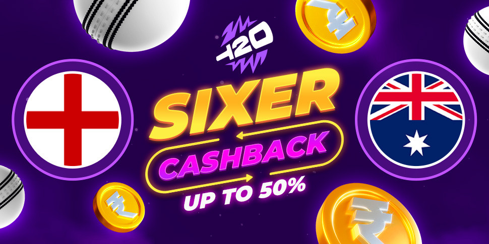 RajBet SIXER Cashback - England vs Australia 2nd T20I 2026