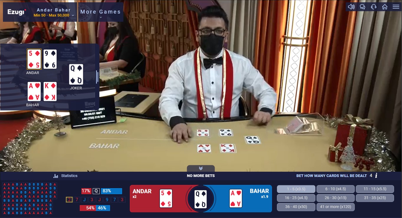 Andar Bahar live
